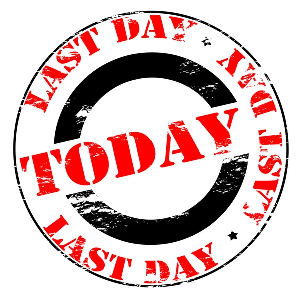 Last Day Today Vector Art Stock Images Depositphotos