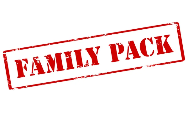 Family pack — Stock Vector