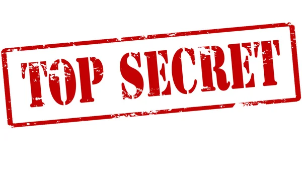 Top secret — Stock Vector