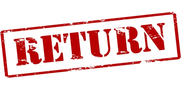 Return — Stock Vector