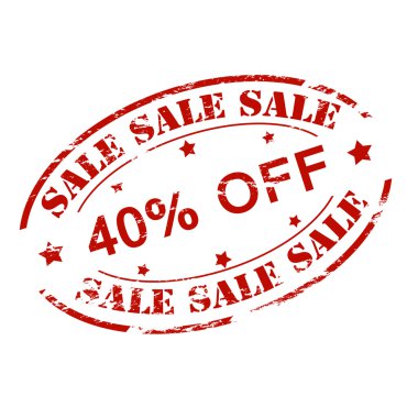 Satılık kırk yüzde indirim