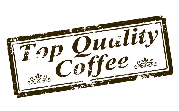 Top quality coffee — Stock Vector