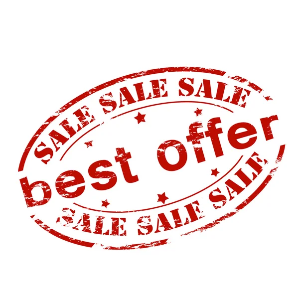 Sale best offer — Stock Vector