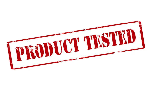 Produkt testowany — Wektor stockowy