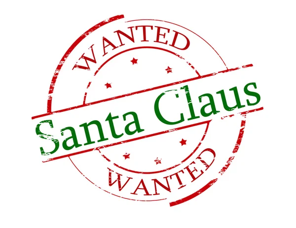 Wanted Santa Claus — Stock Vector