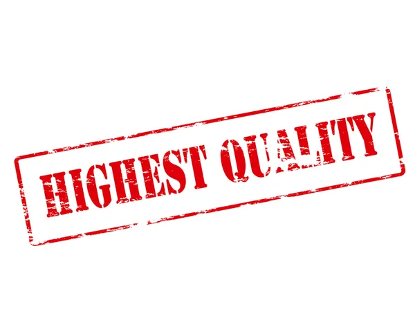 Höchste Qualität — Stockvektor