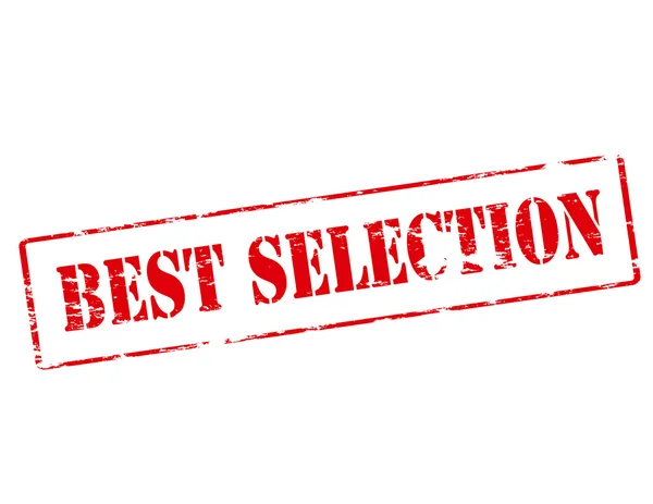 Best selection — Stock Vector