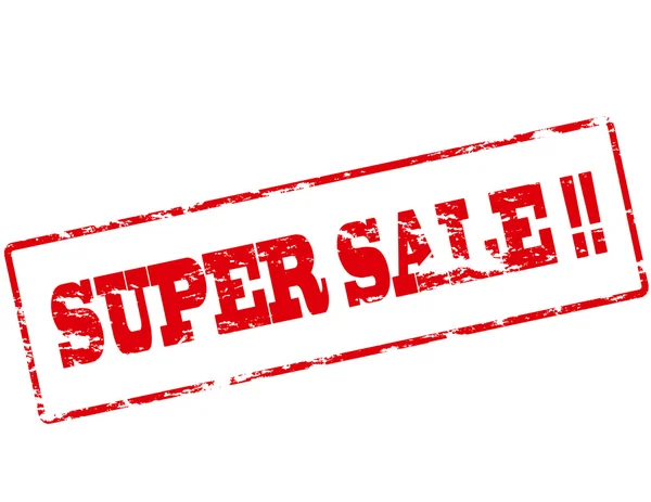 Super verkoop — Stockvector