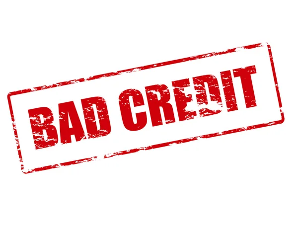 Плохие кредиты — стоковый вектор