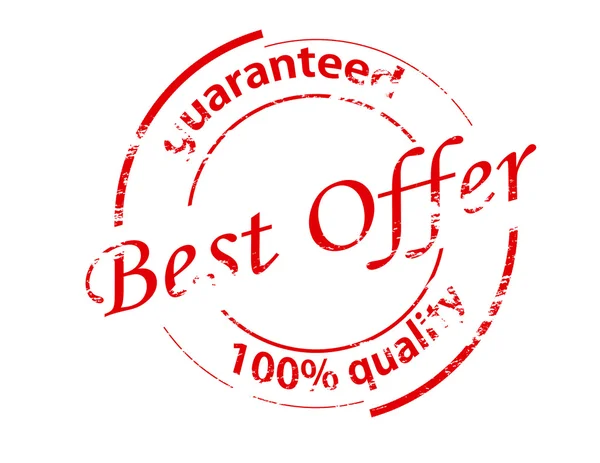 Guaranteed quality — Stock Vector