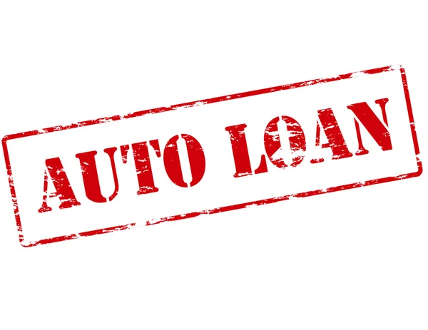 Auto loan — Stock Vector
