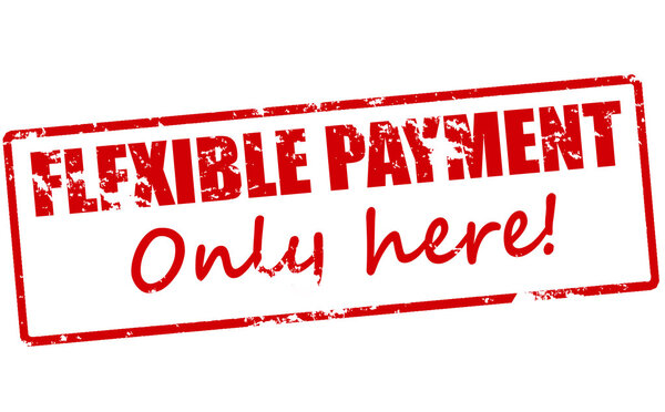 Flexible payment only here