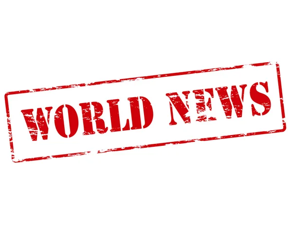 世界のニュース — ストックベクタ