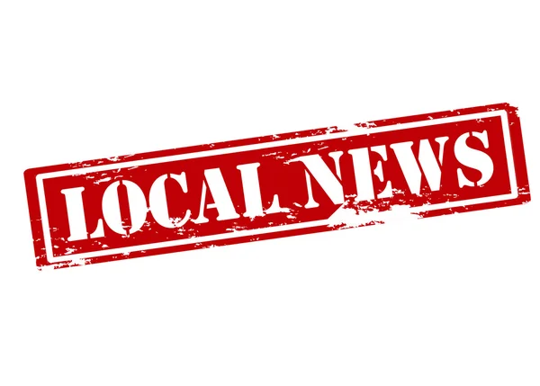 Noticias locales — Vector de stock