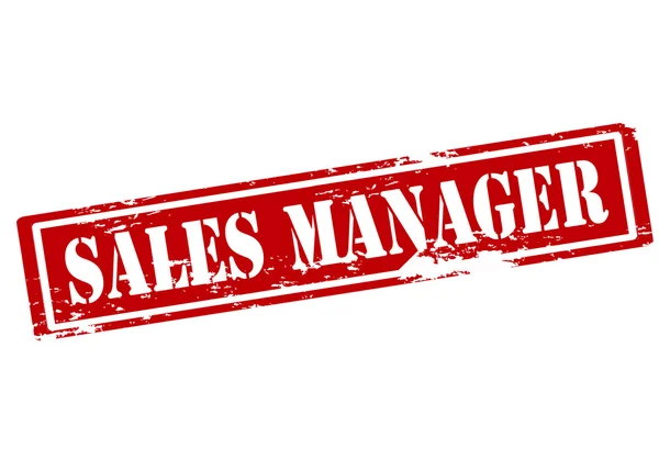 Sales manager — Stock Vector