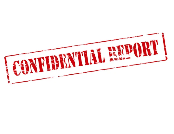 Confidential report — Stock Vector