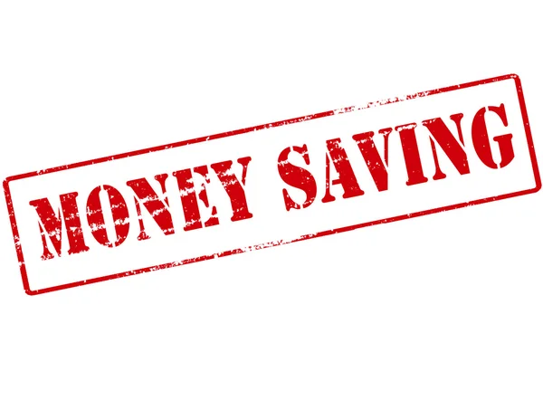 Geld besparing — Stockvector