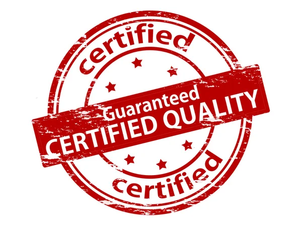 Qualidade certificada —  Vetores de Stock