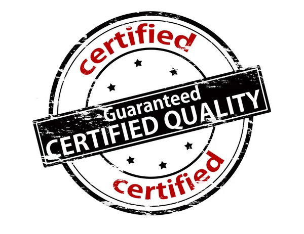 Qualidade certificada —  Vetores de Stock