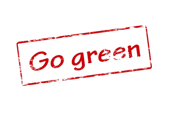 Groen worden — Stockvector
