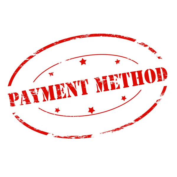 Payment method stamp — Stock Vector