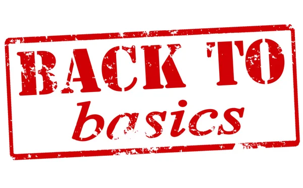 Terug naar de basis — Stockvector