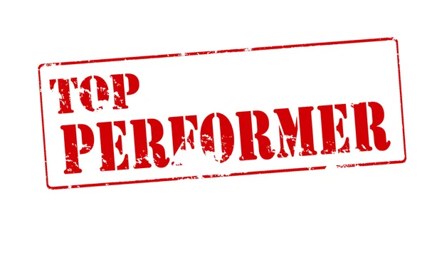 Top performer stämpel — Stock vektor