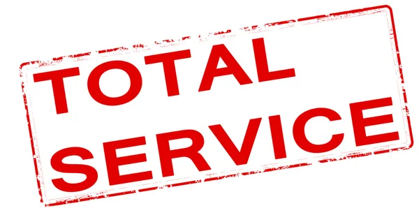 Timbre de service total — Image vectorielle