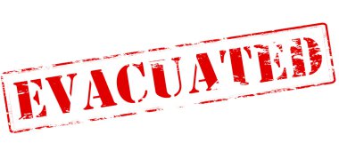 Tahliye kırmızı pul