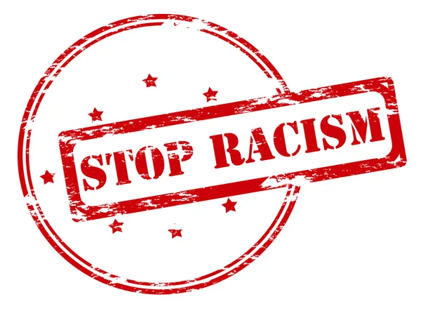 Stop rasismu razítko — Stockový vektor