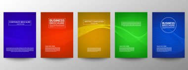 Geometrik minimumu koru. Hazır ol. Poster tasarımı için vektör soyut çizgisi deseni. İş broşürleri için şablonlar. Güzel gradyanlar. Yıllık albüm arkaplanı için grafiksel desen