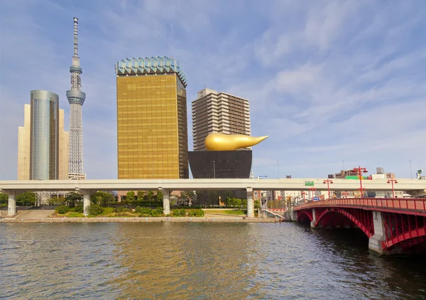 Futuristisk arkitektur i Tokyo — Stockfoto