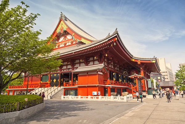 Rote torii-Tore am fushimi inari-Schrein, einem der berühmten Wahrzeichen in Kyoto, Japan — Stockfoto