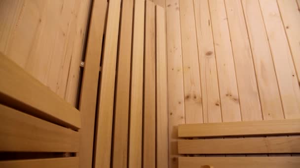 Finse sauna — Stockvideo