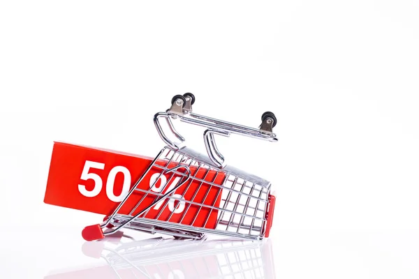 Crazy sales, black friday or cyber monday concept — Stock Photo, Image