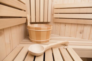 Fin sauna, Başak ve spa aksesuarları