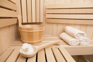 Fin sauna, Başak ve spa aksesuarları