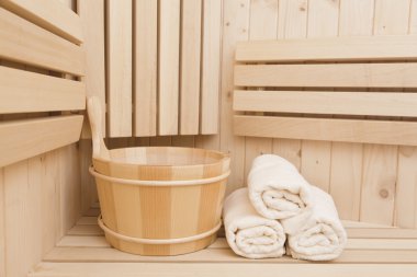 Fin sauna, Başak ve spa aksesuarları
