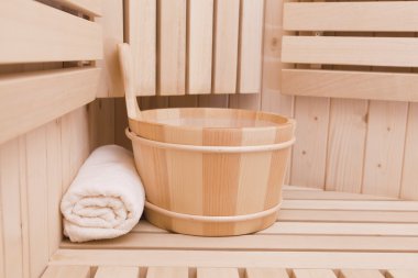 Fin sauna, Başak ve spa aksesuarları