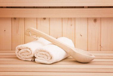 Fin sauna, Başak ve spa aksesuarları