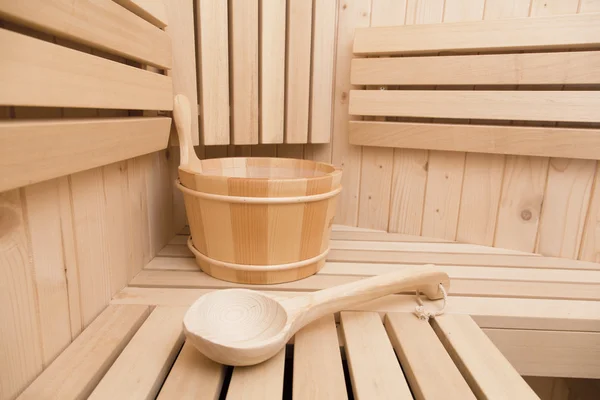 Fiński-akcesoria do sauny, Wellness i spa — Zdjęcie stockowe