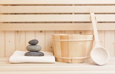 Fin sauna, Başak ve spa aksesuarları