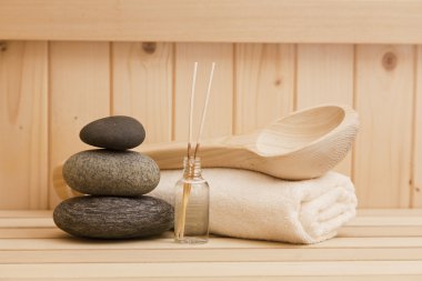 Fin sauna, Başak ve spa aksesuarları