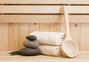 Fin sauna, Başak ve spa aksesuarları