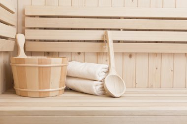 Fin sauna, Başak ve spa aksesuarları