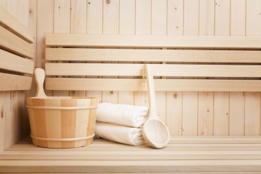 Fin sauna, Başak ve spa aksesuarları
