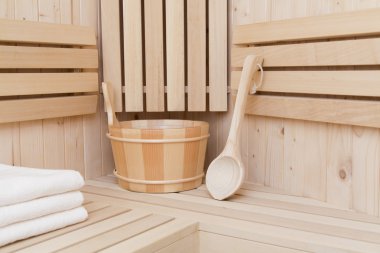 Fin sauna, Başak ve spa aksesuarları