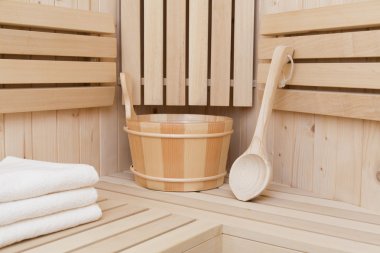 Fin sauna, Başak ve spa aksesuarları