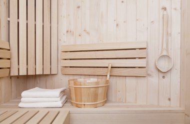 Fin sauna, Başak ve spa aksesuarları