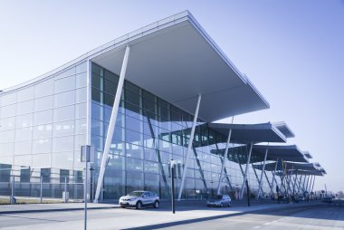 Modern Havaalanı terminal, endüstriyel mimari